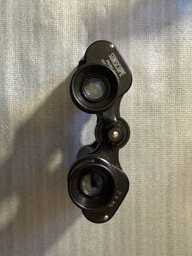 611443 Sunscope Vintage 7x35 Binoculars Model No. Prismatic Coated Optics