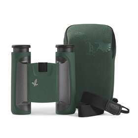 46150 Swarovski 8x25 Cl Pocket Binoculars Green Wild Nature Field Bag