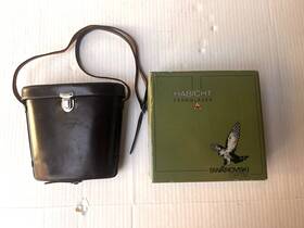 7x42m Swarovski Optik Rare Vintage Case And Box For Binoculars Made In Austria Leather