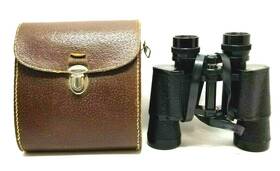 15-6500483 Swift Vintage Tecanr Binoculars 7x35 Coated Optics With Brown Case Made In Japan G12