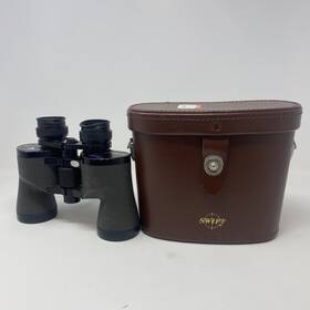 4526081 Swift Condor Model 719 10x 42 1000 Yds. Binoculars With Case Japan