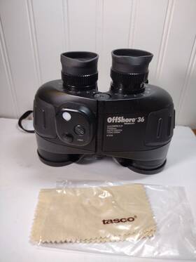 0s36 Tasco Vintage Offshore Binoculars # 36 7 X 50 Mm Waterproof Black 366 Ft/1000yds