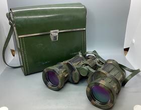 Tasco 106crz Vintage 10x50mm Binoculars Zip Focus 280ft/1000yds - With Case