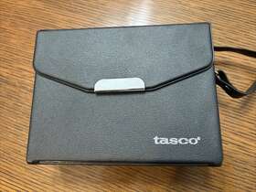 13099 Tasco Model 307 Binoculars 8x30 Light Weight Vintage With Case Made In Japan