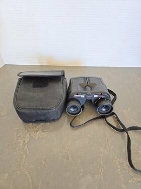 190orbz Tasco 190rbz Compact Zoom Binoculars Fully Coated Optics 7x-15x25mm And Case Vguc