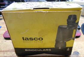 20275 Tasco Vintage Black 7x50 Binoculars Box Only Japan