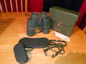 222rz Tasco Vintage Binoculars 7x50 372ft At 1000yds Mc Coated Case