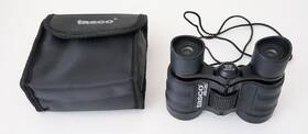 25-430bk Tasco Mini Binoculars With Case 302ft 1000yds