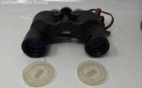 30384 Tasco Vintage Black #30384 Fully Coated Optics Binoculars 7x35mm With Strap