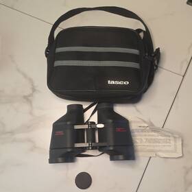 35713 Tasco Vintage Infocus 7x35mm Binoculars - Made In Japan Fixed Focus