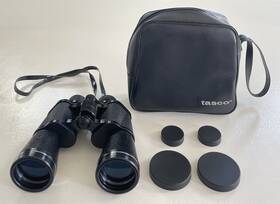 3645789 Tasco Vintage Zip 2023 10 X 50mm Wide Angle Binoculars With Case 367ft/1000yds