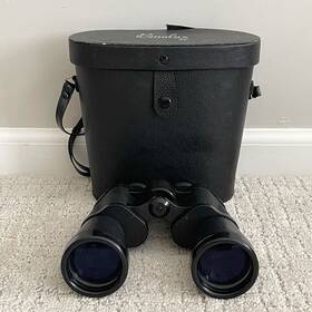 450brz Tasco 10x50mm Zip Focus Wide Angle 367ft/1000yds Binoculars And Case Taiwan Vgc