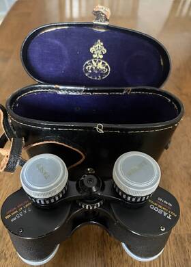 49140 Tasco Rate Vintage 7x35mm Binoculars Black 35mm Model