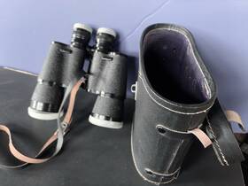 53027 Tasco Vintage Binoculars With Case. 1000/372 7x 50