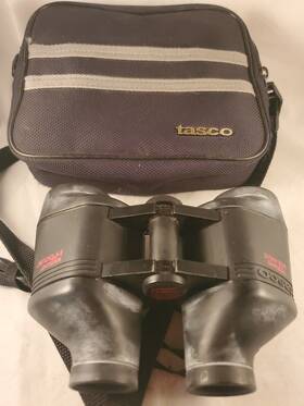 62213 Tasco Infocus Binoculars Wide Angle 7x35mm With Carrying Case