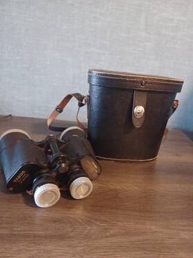 Tasco 650342 Vintage Binoculars 7x50 372ft At 1000 Yards Fully Coated And Case