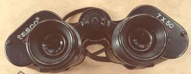 Tasco 8ac-7091 7x50 Fully Coated Binoculars Model No. 306 Lightweight Black