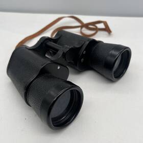 F-206827 Tasco 7x50mm Coated Optics 372ft 1000 Yds Binoculars With Case Light Weight Japan