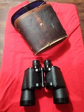 F202664 Tasco 7x50mm Coated Optics 372ft 1000 Yds Binoculars With Case Light Weight Japan