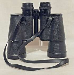 It-959276 Tasco Vintage Model 10x50 Field View Binoculars Lightweight Fully Coated Optics