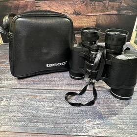 Tasco Sc1000 Zip 7x50 Binoculars With Case Vintage Wide Angle Field 7x50mm Model