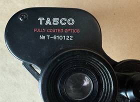 T-610122 Tasco 20x50mm Binoculars Fully Coated Optics With Leather Case