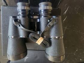 2804 Taylor Fully Coated Wide Angle 7 Binoculars 10x50 Carry Case Model Japan