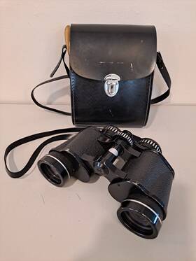 71858 Taylor 2802 Binoculars 7x35 Wide Angle With Carrying Case