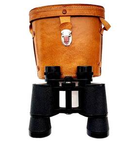 7429 Telesar Vintage Binoculars Coated Optics 7x35 With Carrying Case 341ft 1000yds