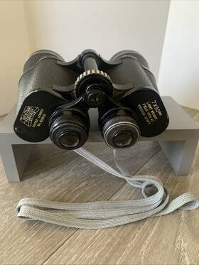 62919 Telstar Vtg Precision Optics Binoculars 7 X 50mm Japan Birdwatching