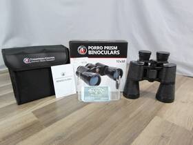 7u25kd Thompson Center 661120102090 Porro Prism Binoculars 12x50 5.2 Degree Fov