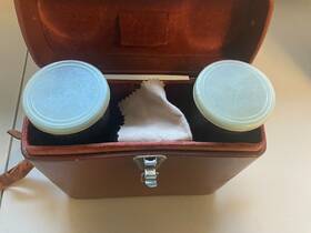 28317 Tower Sears Roebuck Featherweight Binoculars 7 X 50 Case Lens Cleaner