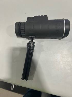 Ulikeatm 008678248779 Monocular Telescope 12x50 With Tripod - Black