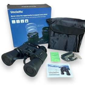 Unclehu 445007822898 High Power 20x50 Binoculars Waterproof With Low Light Night Vision Strap And Case