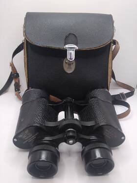 454156 United Binoculars Vintage 8 X 40 Coated Optics No Scratches On Lenses