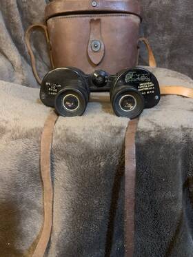14449 Universal Camera Corp. Ww2 Era 6x30 Binoculars No. 42 W.p.b Black 30mm