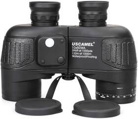 Uscamel 937329013210 10x50 Marine Binoculars For Adults Waterproof With Rangefinder Co