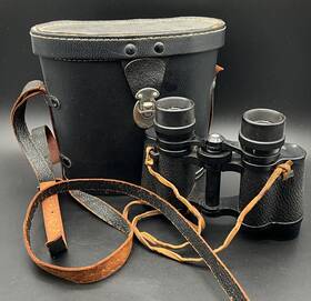 Je-38 Usco Vintage 6x30 Binoculars Windsor Japan Field 8 30