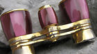 Vintage 3x30 Opera Paris Beautiful Glasses France Stunning Pink Prices Duchess Case