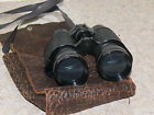 Vintage Antique Made In Germany Unmarked Binoculars Leather Case Old
