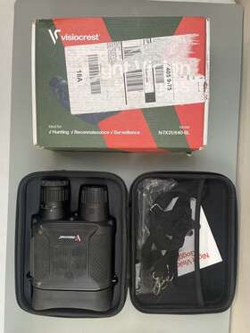 N-7x31-640-bl Visiocrest Hunting Night Vision Binoculars Micro Sd Included N-7x31 640-bl