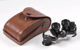15762 Vision T.o.m Co Miniature Vintage Binoculars 6x15 With Case Japan Bn41