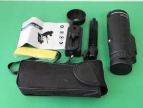 1760621 Vivitar 10x40 Monocular Telescope With Phone Adapter