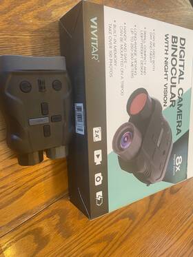 Vivcvir15-flr Vivitar 8x Digital Zoom Camera Binocular With Night Vision