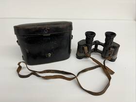 74238 Voigtlander Vintage Wwi Braunschweig 6x21 Binoculars No Leather Strap