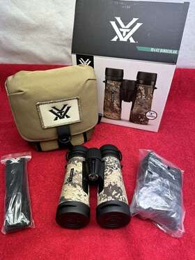Camo-215ady Vortex 843829125093 Eagle Hd Camo 10x42 Truetimber Prairie Binoculars Brand New