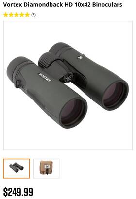 Db-213 Vortex 10x32 Diamondback Hd Binoculars