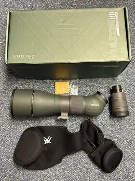 Rs-85a Vortex Optics Razor Hd 27-60x85 Wide Angled Spotting Scope - Excellent Condition