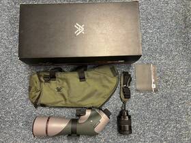 Rzr-65a1 Vortex Razor Hd 16-48x65 Angled Spotting Scope - Pristine Condition