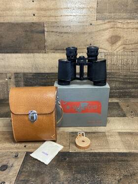 34605 Ward Vintage Wards Binoculars Precision Optics 6x 30 With Case And Original Box